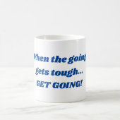 やる気を起こさせるなコーヒー・マグ コーヒーマグカップ (中央)