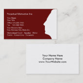 やる気を起こさせるなスピーカーの名刺 名刺 (正面/裏面)