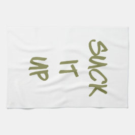 やる気を起こさせるなトレーニングの体育館の上のそれを吸って下さい キッチンタオル