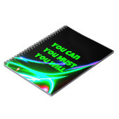 やる気を起こさせるなノート ノートブック (左側)