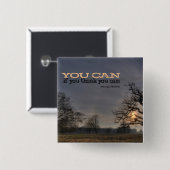 やる気を起こさせるなボタンできます 缶バッジ (正面&裏面)