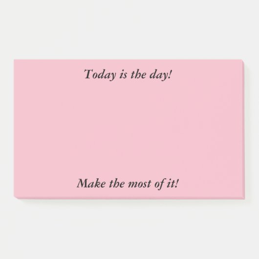 やる気を起こさせるなポスト・イットのパッド ポストイット (正面)