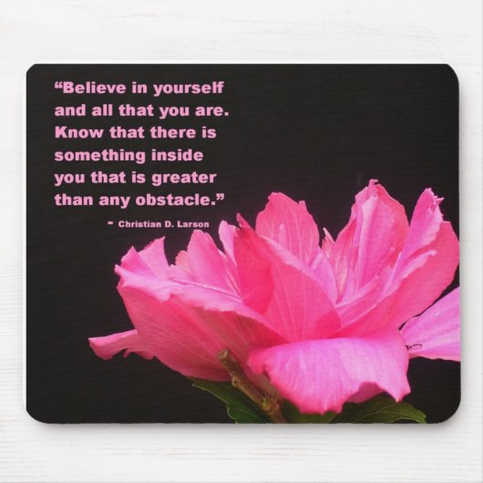 やる気を起こさせるなマウスパッド マウスパッド (正面)