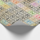 やる気を起こさせるな単語の包装紙 ラッピングペーパー (コーナー)