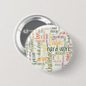 やる気を起こさせるな単語#2バッジ/ボタン 缶バッジ (正面&裏面)