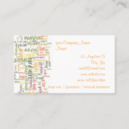 やる気を起こさせるな単語#2 名刺