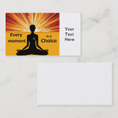 やる気を起こさせるな名刺のテンプレート 名刺 (正面/裏面)