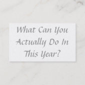 やる気を起こさせるな名刺 名刺 (裏面)