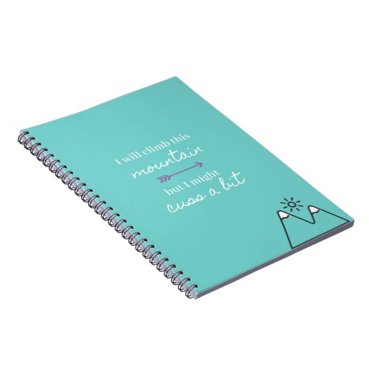 やる気を起こさせるな山ジャーナル ノートブック (右側)