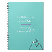 やる気を起こさせるな山ジャーナル ノートブック (正面)