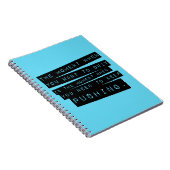 やる気を起こさせるな引用文を押すことを保って下さい ノートブック (右側)