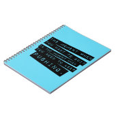 やる気を起こさせるな引用文を押すことを保って下さい ノートブック (左側)