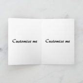 やる気を起こさせるな挨拶状 カード (内部)