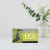 やる気を起こさせるな生命コーチの中心の個人的なゴール 名刺 (スタンド正面)