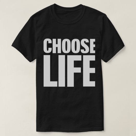 やる気を起こさせるな生命(白写真)を選んで下さい Tシャツ (デザイン正面)