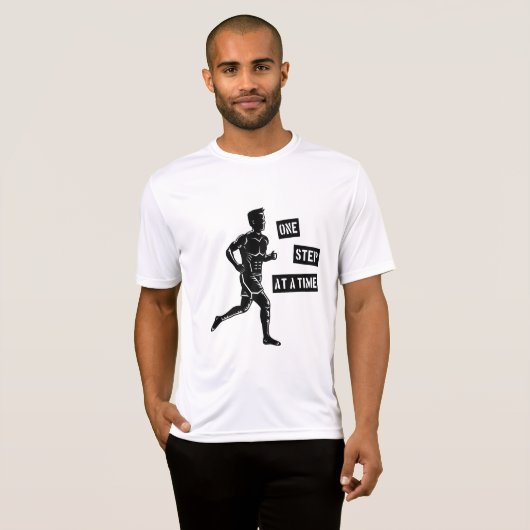 やる気を起こさせるな連続した人の引用文の黒 Tシャツ (正面フル)