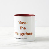 やる気を起こさせるな野性生物の原因 マグカップ (中央)