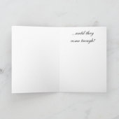 やる気を起こさせるな青ケシの夢は住まなければなりません カード (内部)