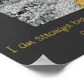 やる気を起こさせるインスパイア引用文 ポスター (角)