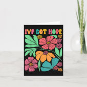 やる気を起こさせるインスパイアIvf Mama Wildflower Ivf Mom カード (正面)