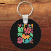 やる気を起こさせるインスパイアIvf Mama Wildflower Ivf Mom キーホルダー (正面)