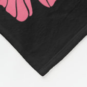 やる気を起こさせるインスパイアIvf Mama Wildflower Ivf Mom フリースブランケット (角)