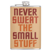 やる気を起こさせるカスタム瓶 フラスク (正面)