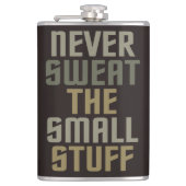 やる気を起こさせるカスタム瓶 フラスク (正面)