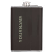 やる気を起こさせるカスタム瓶 フラスク (裏面)