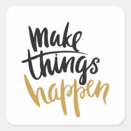 やる気を起こさせるギフト包装クリスマスプレゼント包装 スクエアシール