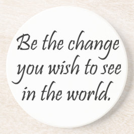 やる気を起こさせるコースター感動的ガンディーの贈り物 コースター