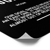 やる気を起こさせるゴールの引用文 ポスター (角)