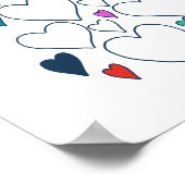 やる気を起こさせるゴール設定バケットリスト ポスター (角)