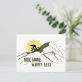 やる気を起こさせるサイクリング引用文 シーズンポストカード (スタンド正面)