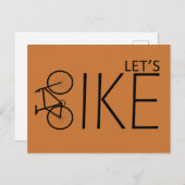 やる気を起こさせるサイクリング引用文 シーズンポストカード (正面/裏面)