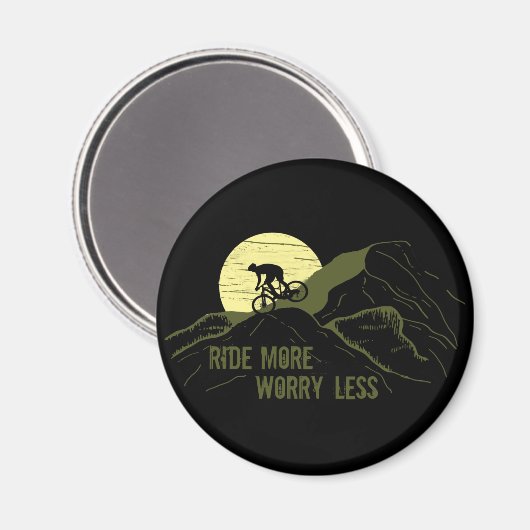 やる気を起こさせるサイクリング引用文 マグネット (正面/裏面)