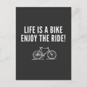 やる気を起こさせるサイクリング シーズンポストカード (正面)