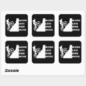 やる気を起こさせるサイクリング スクエアシール (シート)