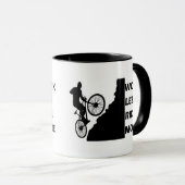 やる気を起こさせるサイクリング マグカップ (正面右)