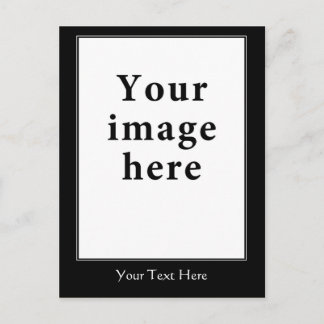 やる気を起こさせるスタイル垂直縁どテンプレート ポストカード