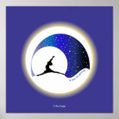 やる気を起こさせるスピリチュアル宇宙の自由ポスター ポスター (正面)