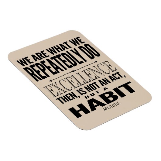 やる気を起こさせるタイポグラフィ引用文 |お使いの色の選択 マグネット (右側)