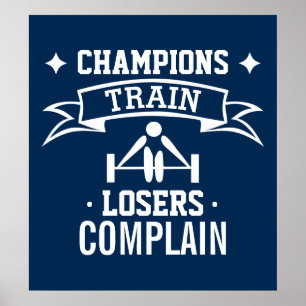 やる気を起こさせるタイポグラフィ  ジムのモチベーション  フィットネス ポスター