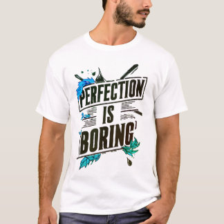 やる気を起こさせるタイポグラフィ Tシャツ