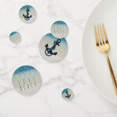 やる気を起こさせるターコイズブルー海サーフウェーブ写真 コンフェッティ (グループ)