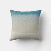 やる気を起こさせるターコイズブルー海サーフ波 クッション (裏面)