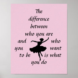 「やる気を起こさせるダンサー」のポスター ポスター