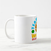 やる気を起こさせるチームワーク魔法 コーヒーマグカップ (左)