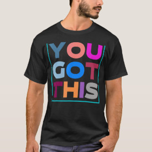 やる気を起こさせるテスト日の先生得日 Tシャツ