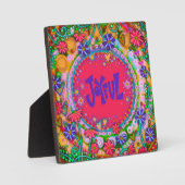 やる気を起こさせるトレンディーおもしろいかわいらしの楽しいインスピレーション フォトプラーク (正面)